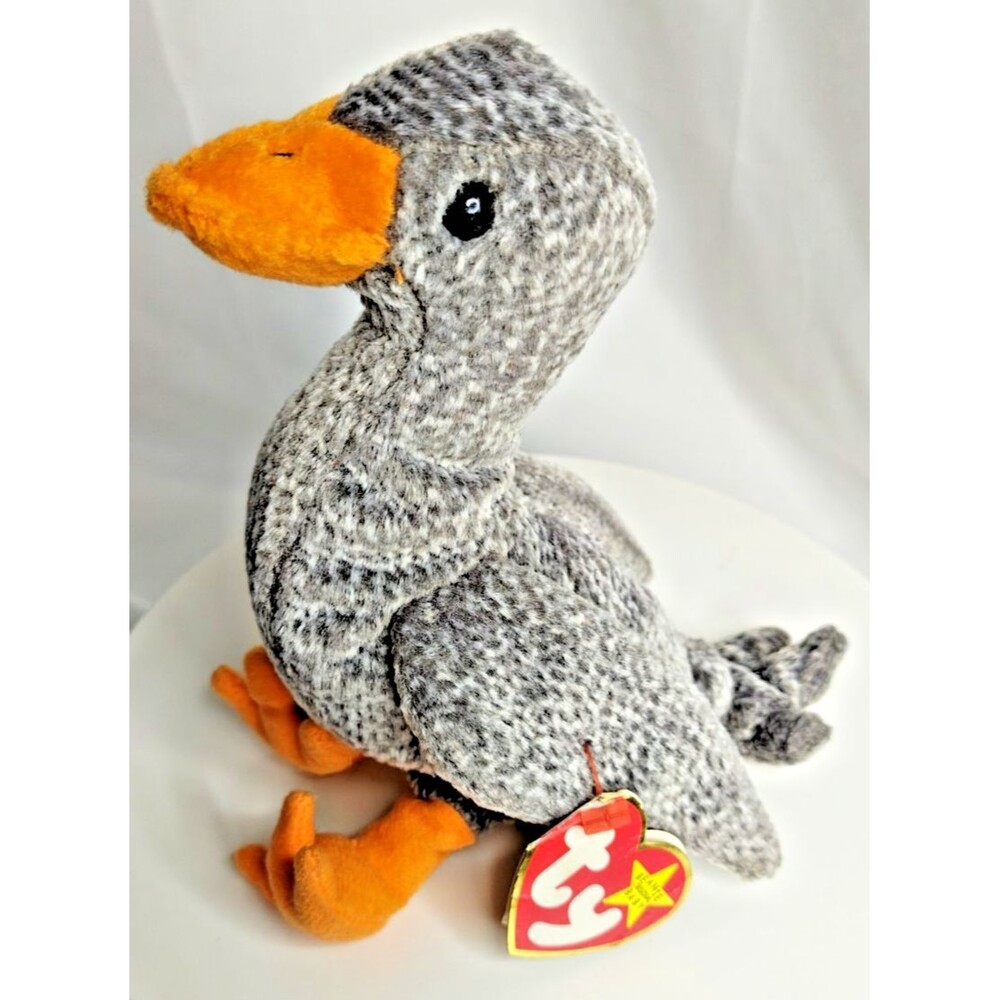 Ty Beanie Baby Honks The Goose PE 1999 Retired Plush Stuffed  RARE MINT CONDITIO